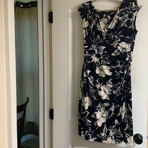 Floral Ralph Lauren Fitted Dress